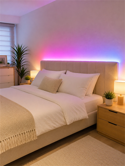 Uzaktan Kumandalı RGB Şerit LED 5 Metre 12V 5050 SMD Çok Renkli Dekoratif Işık Seti