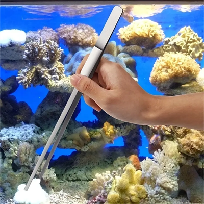 Uzun 30 Cm Çelik Cımbız - Akvaryum Maşası