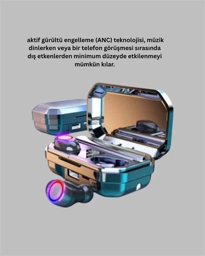Uzun Pil Ömürlü Kablosuz Kulaklık – 4 Saat Kesintisiz Kullanım