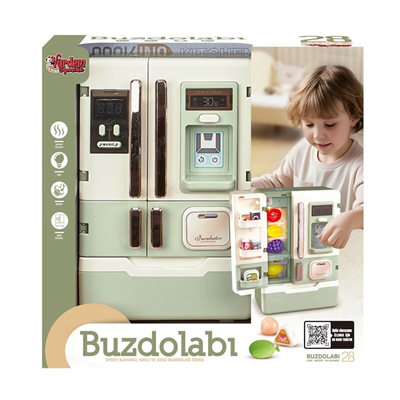 VRD10650 IŞIKLI VE SESLİ AKSESUARLI BUZDOLABI