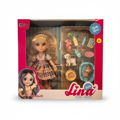 VRD10658 KUT AKSESUARLI TATLI LİNA BEBEK-VRD