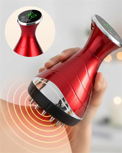 Vakumlu Isı Veren Masaj Cihazı Kas Gevşetici Ev Tipi Kupa Aleti