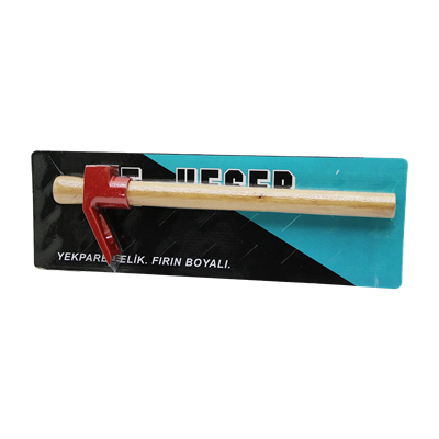 Vakumlu Kırmızı Keser Ahşap Saplı Bx40