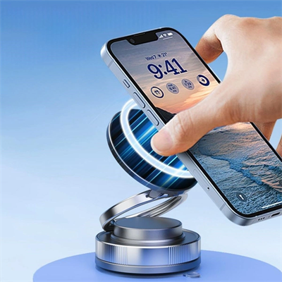 Vakumlu Manyetik Telefon Tutucu – Güçlü Vakum 360 Derece Döner Araç İçi Telefon Standı, Ultra Sabit Manyetik Destekli Mobil Cihaz Aparatı Bx40