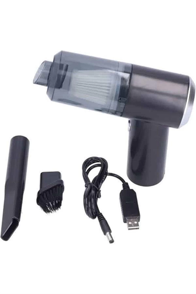 Vakumlu Süpürge Şarjlı Elektrikli Mini Taşınabilir Uzun Ömürlü Hazneli