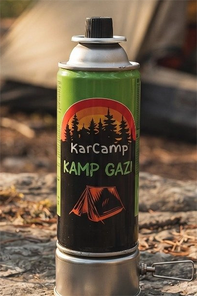 Valfli Standart 220 g Kamp Ocağı Kartuşu - 1 Adet Taşınabilir Doğa Gazı BX-313497