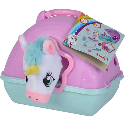 Vet Case with Plush Unicorn