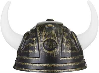 Viking Başlığı Asteriks Başlığı Altın Renk