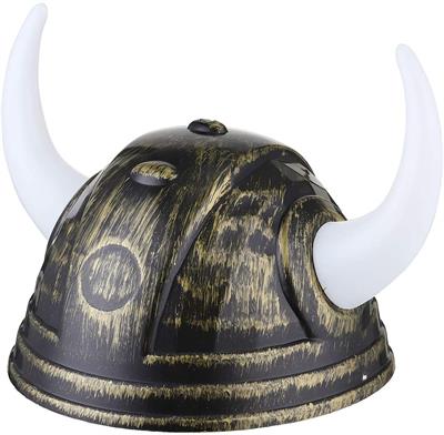 Viking Başlığı Asteriks Başlığı Altın Renk (3936)