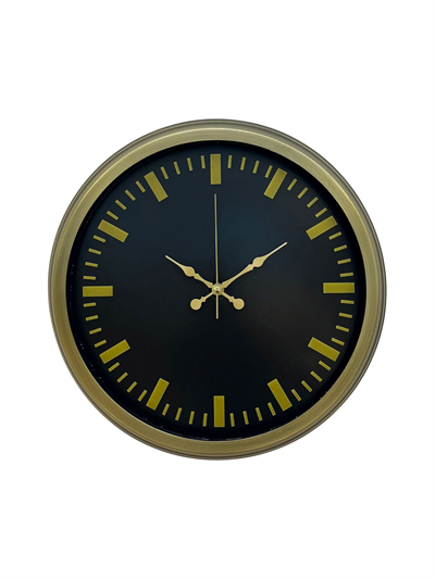 Vintage 40 Cm Metal Modern Duvar Saati