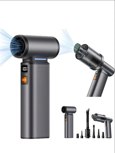 Violent Turbo Jet Fan Süpürge Özellikli 130000rpm Ultra Güçlü Motor Güçlü Vakum 4000mah Bataryalı F1