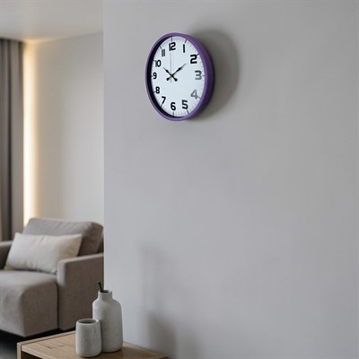 Violet Mor 36 Cm Standart Duvar Saati
