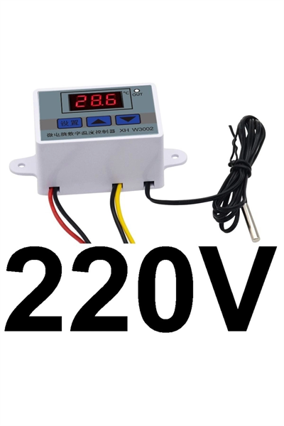 W3002-220v 10a Dijital Termostat Kuluçka Makinalarına Uygun Hassas