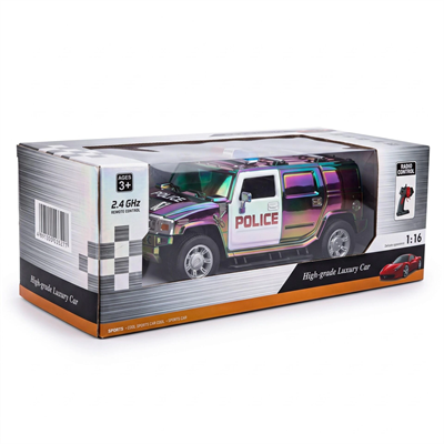 WH327-10 HUMMER POLİS JEEP PARLAK OYUNCAK POLİS