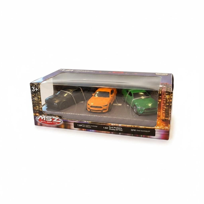 WP6433 MSZ 1/64 DODGE CHALLENGER,FORD MUSTANG-EKN