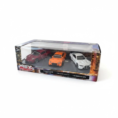 WP6434 MSZ 1/64 PORSCHE 911 GT2 RSAUDİ RS5,BMW-EKN