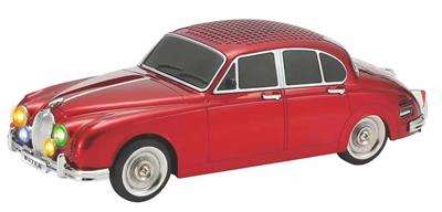 WS-596 Araba Görünümlü Kablosuz Bluetooth Hoparlör Siyah (3936)