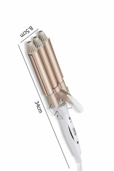 Wag Maşa Profesyonel Saç Şekillendirici İyon Özellikli Isı Kademeli