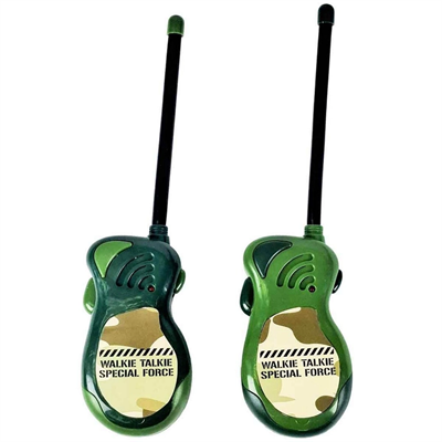 Walkie Talkie Asker Temalı Telsiz Seti