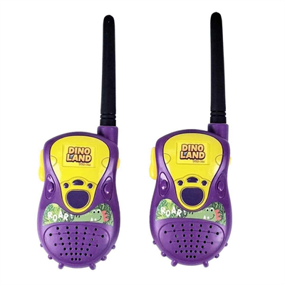 Walkie Talkie Dinozor Temalı Telsiz Seti