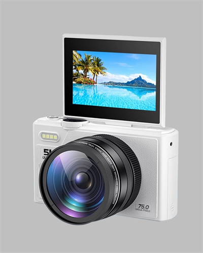 WiFi Bağlantılı 5K Ultra HD Dijital Kamera 75MP Otofokus