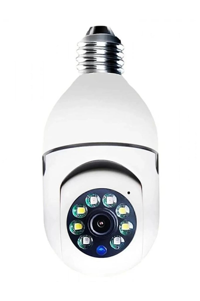 WiFi Kontrollü HD Çözünürlüklü Gece Görüşlü Çift Işıklı Hareket Sensörlü IP Güvenlik Kamerası