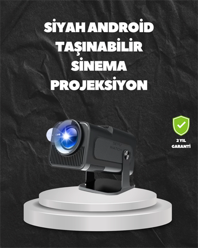WiFi6 ve Bluetooth 5.0 Teknolojili Kablosuz Bağlantı Özellikli Projektör