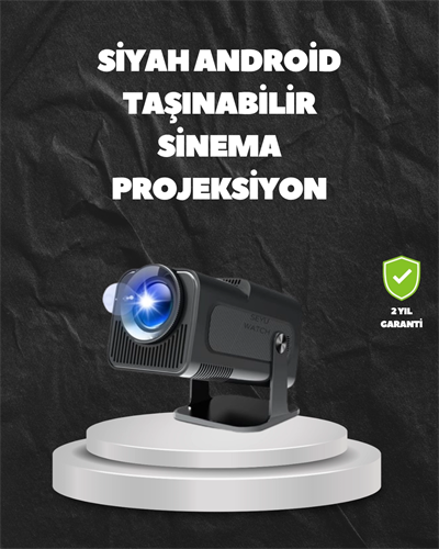 WiFi6 ve Bluetooth 5.0 Teknolojili Kablosuz Bağlantı Özellikli Projektör