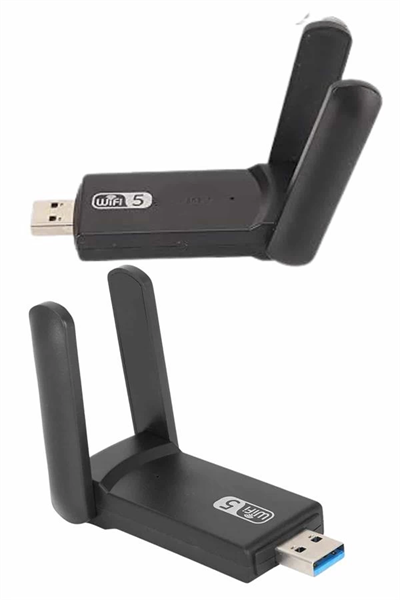 Wifi Alıcı Dual Band Usb 3.0 Adaptör Kablosuz Windows 7/8/10/11