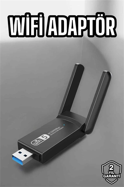 Wifi Alıcı Wifi Adaptörü USB Girişli 3.0