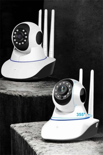 Wifi Kamerası Çift Yönlü Bebek Güvenlik Kamerası Gece Görüşlü