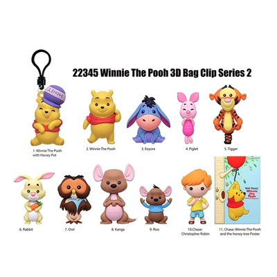 Winnie The Pooh Klipsli Figür Seri 65