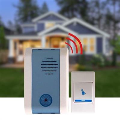 Wireless Bağlantılı Ev, Ofis, Daire veya Bahçe Kapıları İçin Kablosuz Kapı Zili (3936)
