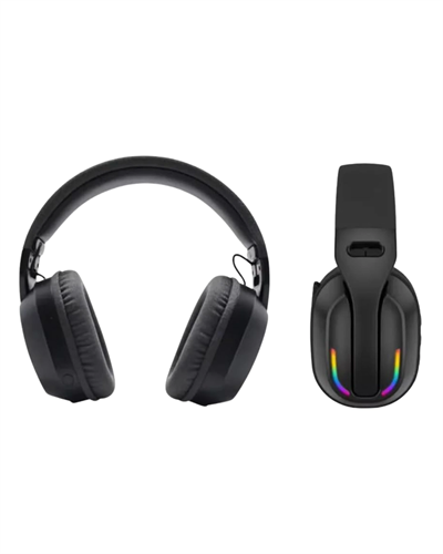 Wireless Oyuncu Kulaklığı RGB Işıklı Uzun Bataryalı Mikrofonlu Headset