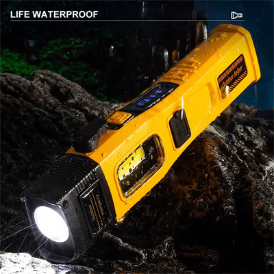 Wison Ws-1414 Cam Kıracaklı Dijital Göstergeli Mıknatıslı Şarjlı Acil Durum Tamirci Feneri