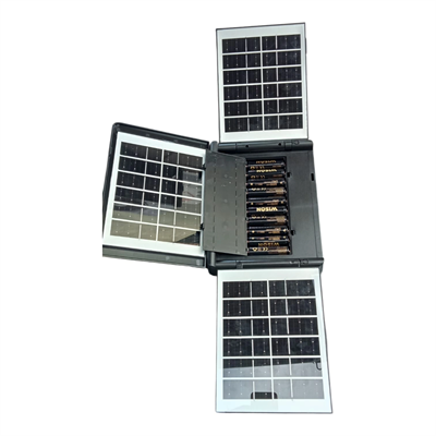 Wıson Ws-5585 Çok Fonksiyonlu 3 Solar Panelli 400w Spot Aydınlatma