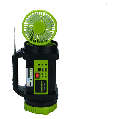 Wıson Ws-5683 Şarjlı 30w Solar Şarjlı Ev Aydınlatma Seti Radyo Ve Fan Powebank