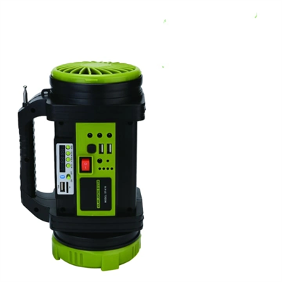 Wıson Ws-5683 Şarjlı 30w Solar Şarjlı Ev Aydınlatma Seti Radyo Ve Fan Powebank