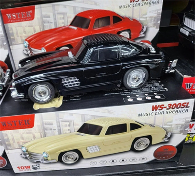Ws-300sl Klasik Benz Model 10w Bluetooth Hoparlör Fm Radyo Usb Bx40