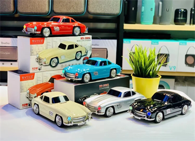 Ws-300sl Klasik Benz Model 10w Bluetooth Hoparlör Fm Radyo Usb Bx40