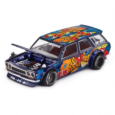 X KaidoHouse 1/64 Datsun KAIDO 510 Wagon Koi Wagon V1