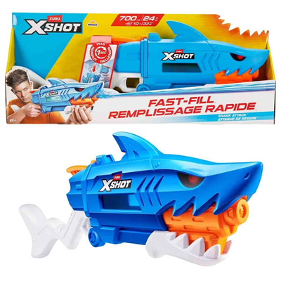 X-Shot Remplissage Rapide Shark Fast Fill Su Tabancası 63 cm