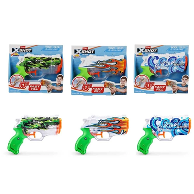 X-Shot Skins Nano Fast Fill Su Tabancası 19 cm 100 Ml - 4582  - 1 Adet Stokta Olan Gönderilir