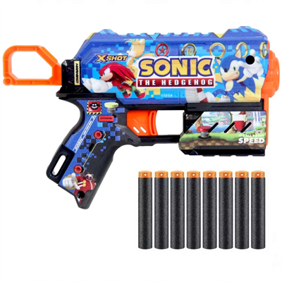 X-Shot Skins Sonic Dart Fırlatıcı 8 Dartlı -S00036648