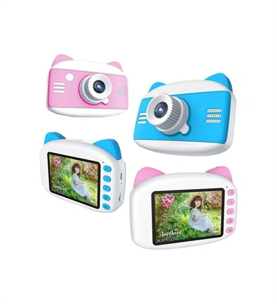 X900 Dijital Çocuk Fotoğraf Makinesi Selfie Kamera 3.5 İnç Dijital Çocuk Kamerası 1080p (mavi)