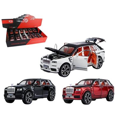 XHD-B3213 1 32 C-B IŞIKLI SESLİ MODEL RR METAL JEEP