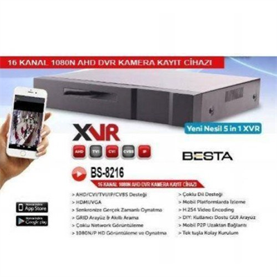 XVR 16 Kanal Kamera Kayıt Cihazı KD-8216