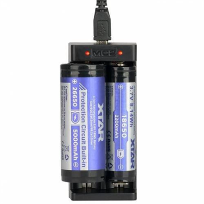 Xtar Mc2 İkili Li-ion Pil Şarj Cihazı