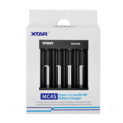 Xtar Mc4s Dörtlü Li-ion / Nı-cd / Nı-mh Pil Şarj Cihazı