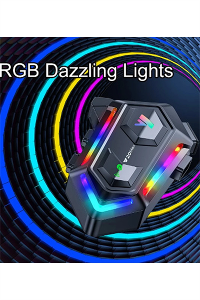 Y20 Max Motosiklet Bluetooth 5.3 Kask Intercom 2 Kişi 300 Metre Eşleşme Özellikli